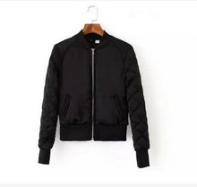 Load image into Gallery viewer, Jacket  women Quilted Zipper Casual