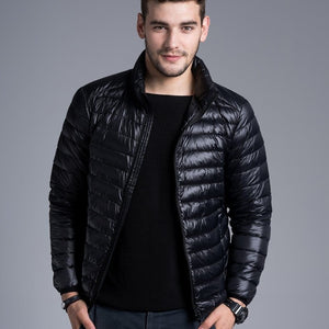 Men  Jackets Outdoors Coat Lightweight Parka Plus