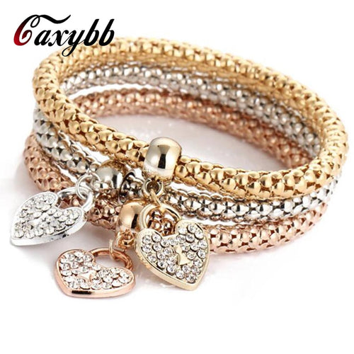 Caxybb 3 Units / set Gold / Silver / Rose Gold