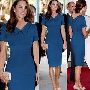 Dress Women Elegant  Work Office Dress