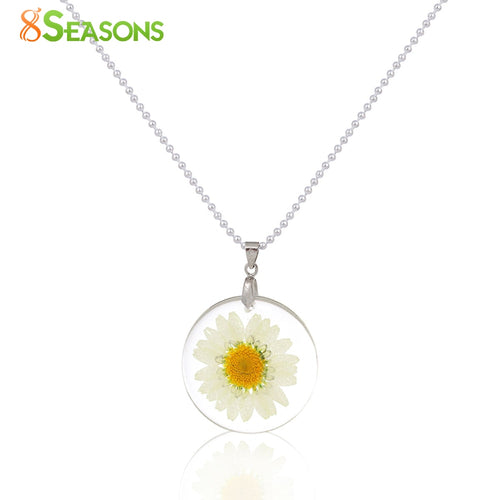 Necklace Ball Chain Silver Color