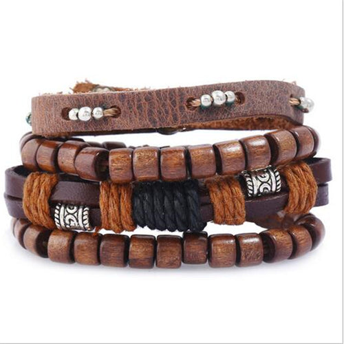 Leather Bracelets for Male Friendship