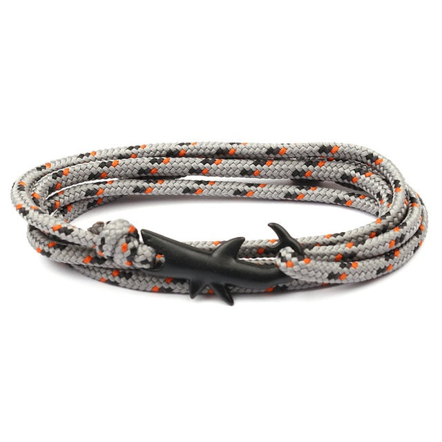 Gold Shark Bracelet Men Jewelry