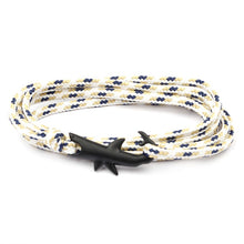 Load image into Gallery viewer, Gold Shark Bracelet Men Jewelry