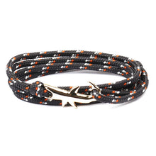 Load image into Gallery viewer, Gold Shark Bracelet Men Jewelry