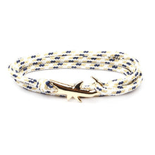 Load image into Gallery viewer, Gold Shark Bracelet Men Jewelry