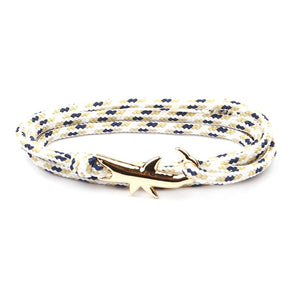 Gold Shark Bracelet Men Jewelry