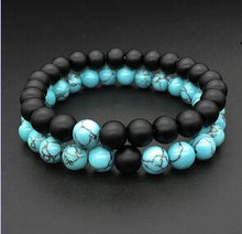 Load image into Gallery viewer, 2 Pcs/Set Black Blue Couple