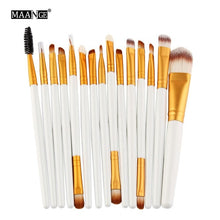 Load image into Gallery viewer, MAANGE Pro 15Pcs Makeup Brushes ot
