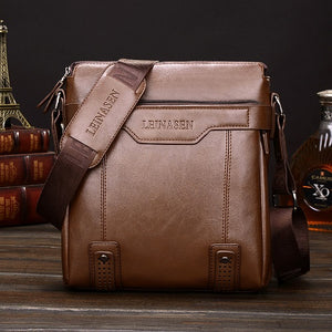 Brand Briefcase Leather Handbag