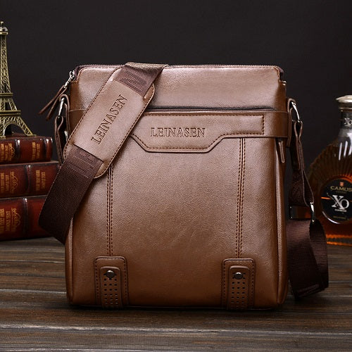 Brand Briefcase Leather Handbag