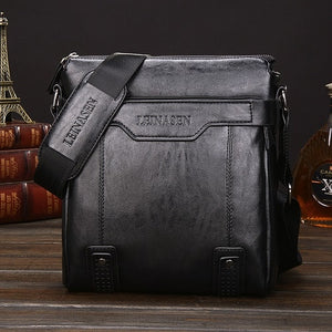Brand Briefcase Leather Handbag