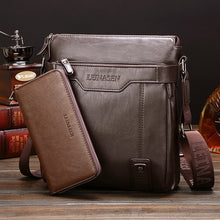 Load image into Gallery viewer, Brand Briefcase Leather Handbag