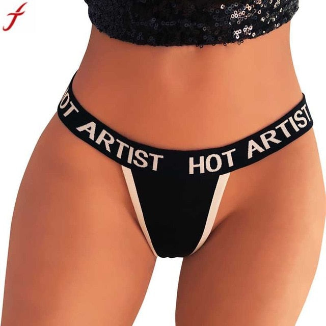 Women Underwear Letter Sexy