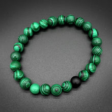 Load image into Gallery viewer, black green Couple Distance Bracelet