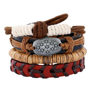 Leather Bracelets for Male Friendship