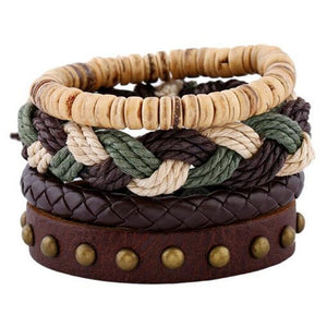 Leather Bracelets for Male Friendship