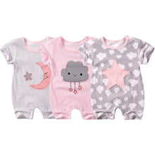 Load image into Gallery viewer, Summer New style baby rompers Short sleeve Newborn