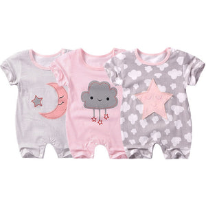 Summer New style baby rompers Short sleeve Newborn