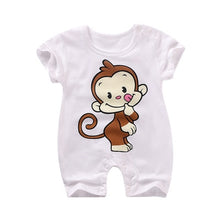 Load image into Gallery viewer, Summer New style baby rompers Short sleeve Newborn