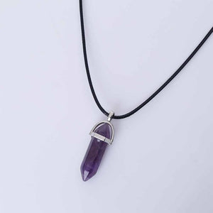 Hot  Necklaces Natural Crystal Pendants Stone