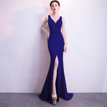 Load image into Gallery viewer, White Sexy V Neck  Women Dresses