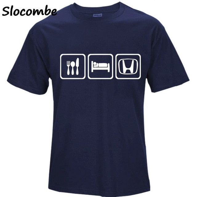 Funny T-shirt Eat Sleep Honda