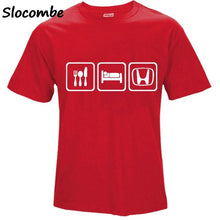 Load image into Gallery viewer, Funny T-shirt Eat Sleep Honda
