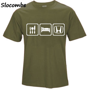 Funny T-shirt Eat Sleep Honda
