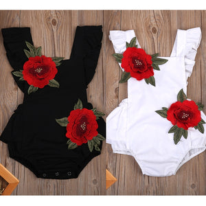 Newborn Baby Girls l clothes bodysuit Sunsuit