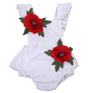 Newborn Baby Girls l clothes bodysuit Sunsuit