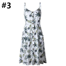 Load image into Gallery viewer, Sexy Women Floral Sleeveless Long Dresses