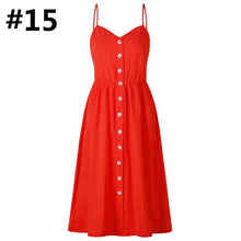 Load image into Gallery viewer, Sexy Women Floral Sleeveless Long Dresses