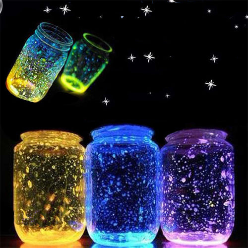 Luminous stone Wishing bottle DIY Kids toy
