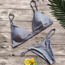 Load image into Gallery viewer, Bikini Set Sexy Push Up Swimwear