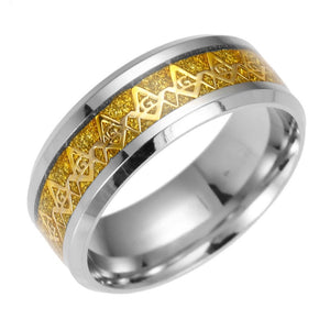 Stainless Steel Masonic Rings
