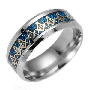 Stainless Steel Masonic Rings