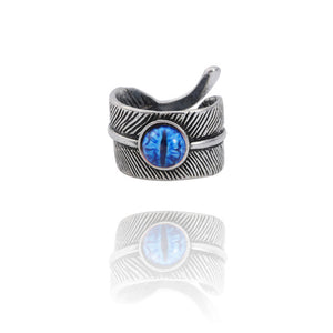 Men Stainless Steel Ring Retro Rabbit Snake Tiger Wolf Rings