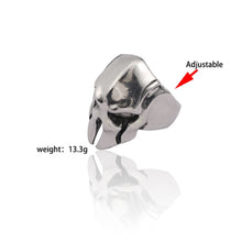Load image into Gallery viewer, Men Stainless Steel Ring Retro Rabbit Snake Tiger Wolf Rings