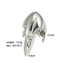 Load image into Gallery viewer, Men Stainless Steel Ring Retro Rabbit Snake Tiger Wolf Rings