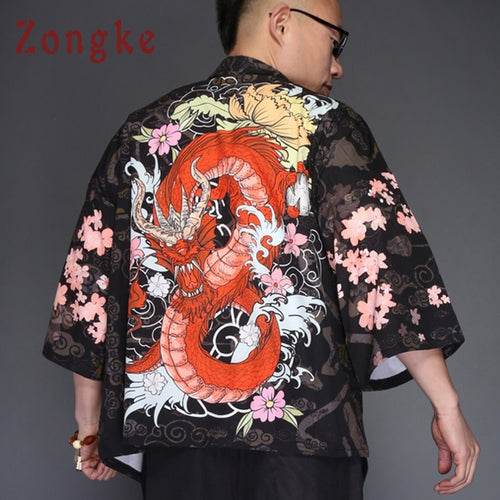 Zongke Dragon Kimono Jacket
