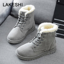 Load image into Gallery viewer, Women Boots Warm Winter Boots