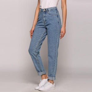 New Women Pants Loose Cowboy imitation jeans Pants