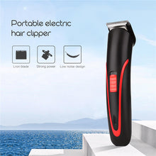 Load image into Gallery viewer, Portable Rechargeable Hair Clipper El