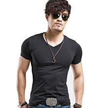 Load image into Gallery viewer, 10 colors V neck Men&#39;s T Shirt