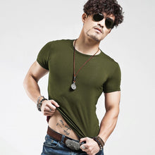 Load image into Gallery viewer, 10 colors V neck Men&#39;s T Shirt