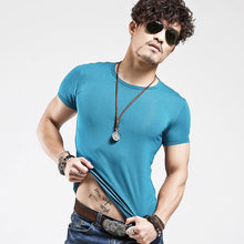 Load image into Gallery viewer, 10 colors V neck Men&#39;s T Shirt