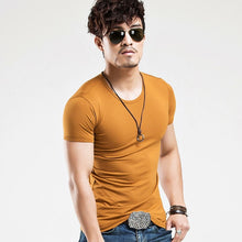 Load image into Gallery viewer, 10 colors V neck Men&#39;s T Shirt