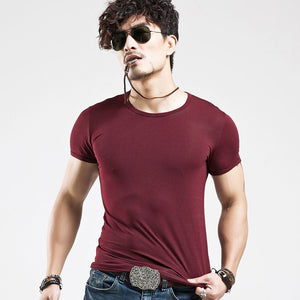 10 colors V neck Men's T Shirt