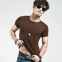 Load image into Gallery viewer, 10 colors V neck Men&#39;s T Shirt